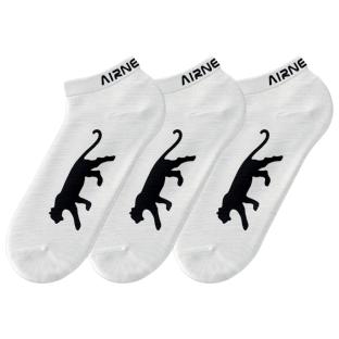 X3 Pares de Calcetines Blancos de Hombre Airness 1/214/96 ver 0