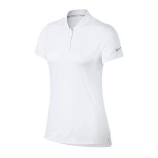 Polo Nike Dry SS Blanco Bld, Mujer ver 0