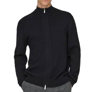 Only &amp; Sons Cooper Men's Black Cardigan Photo of the Espace des Marques %store% store - view of %key%