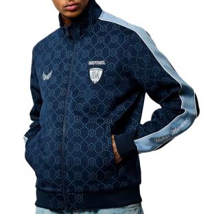 Sweat Zippé Marine Homme Kaporal Jenso vue 0