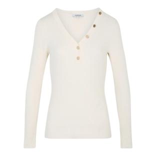 Pull Écru Femme Morgan MBANBIN vue 0