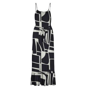 Kleid Schwarz/Beige Frau Vero Moda Easy Ansicht 0