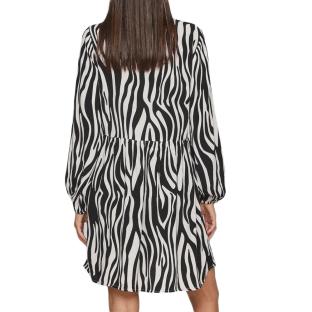 Robe Noire/Blanche à Motifs Femme Vila Vifini vue 0