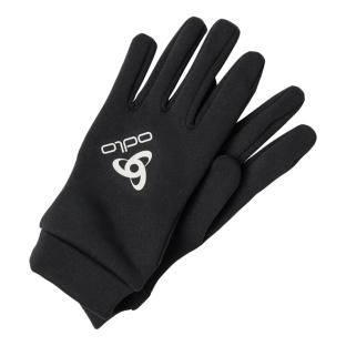 Guantes Negro Odlo Guantes Dedo Entero Forro Stretchfleece ver 0