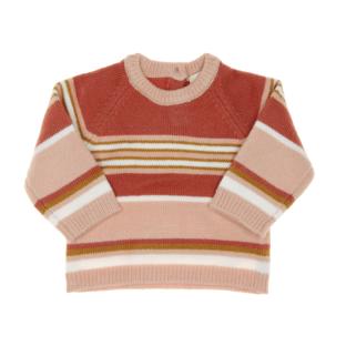 Jersey de rayas rosa para niña EOM Koray ver 0