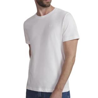 T-shirt Blanc Homme TBS Pierre vue 0
