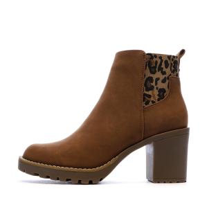 Bottines Marron Femme Only Heeled vue 0