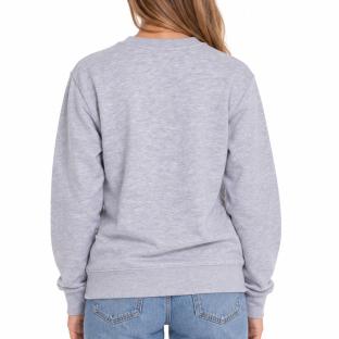 Sweat Gris/Rose Fille Champion Signature Crew vue 0