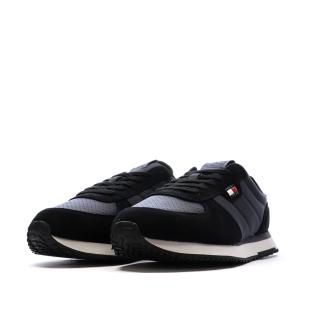 Tommy Hilfiger Runner Flag Men’s Black Trainers Photo of the Espace des Marques %store% store - view of %key%