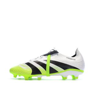 Chaussures de Foot Blanc/Jaune Adidas Predator League FT FG/MG vue 0
