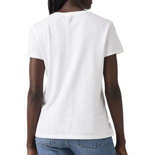 Levi's The Perfect Women's White/Rose T-Shirt Photo of the Espace des Marques %store% store - view of %key%