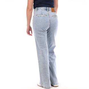 Jean Droit Bleu Moyen Femme Monday Premium T-10-2 vue 0