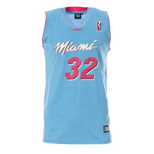 Miami Basketball-Trikot Blau/Pink/Weiß Mann Sport Zone Ansicht 0
