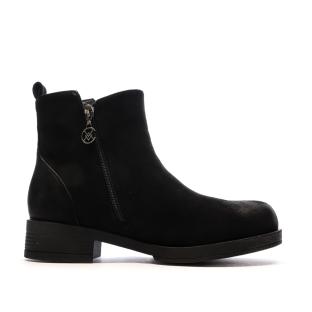 Bottines Noires Femme Chattawak 8-Vamp vue 0