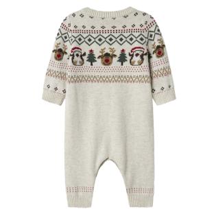 Pyjama de Noel Écru Garçon Name it Nalko vue 0