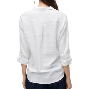 Weißes Damenhemd von Vero Moda, Modell „Bumpy“ Ansicht 0