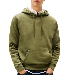 Sweat Kaki Homme Tommy Hilfiger Tjm Reg S Flag vue 0