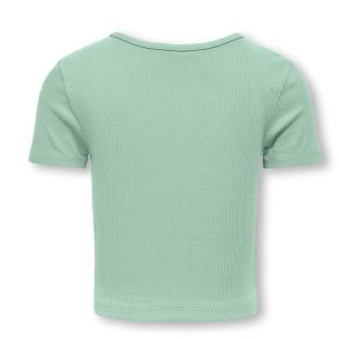 Camiseta de chica verde Top recortado para niños SOLO ver 0