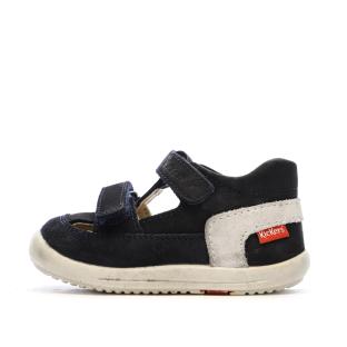 Sandales Marine Garçon Kickers Salome vue 0