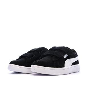 Baskets Noires Puma Smash 3.0 Sd vue 0