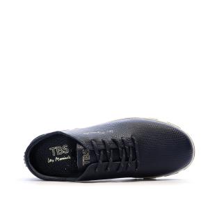 Baskets Marine Femme TBS Cruiser Python vue 0
