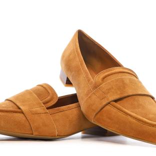 Mocassins Marron Femme Geox Charyssa vue 0