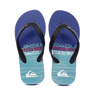 Tongs Bleu Garçon Quiksilver Java Quik vue 0