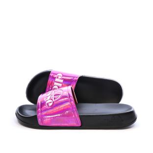 Claquettes Rose/Noir Femme Ellesse Demi vue 0