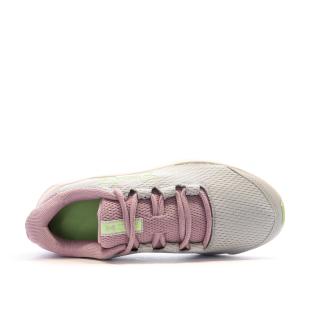 Chaussures de Running Gris/Rose Femme Under Armour Charged Pursuit 3 vue 0