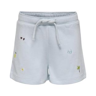 Short Bleu Fille Kids ONLY Kmgsolina vue 0