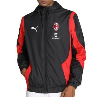AC MILAN Veste D'avant Match Noir/Rouge Homme Puma 23/24 vue 0
