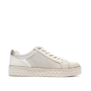 Marco Tozzi Cream Comb Beige Women’s Trainers Photo of the Espace des Marques %store% store - view of %key%