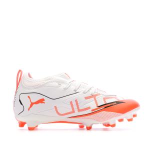 Chaussures de football Blanc/Rouge Garçon Puma Ultra 50 vue 0