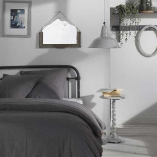 Grauer Bettbezug „Today Chambray“ Ansicht 0
