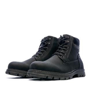 Boots Noir Homme Relife Jonroot vue 0