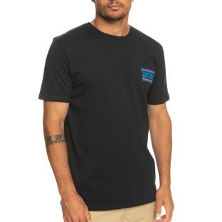Schwarzes Quiksilver Warpedframes Herren-T-Shirt Ansicht 0