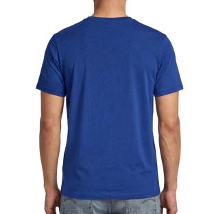Blaues Herren-T-Shirt von G-Star RAW mit Logo Ansicht 0