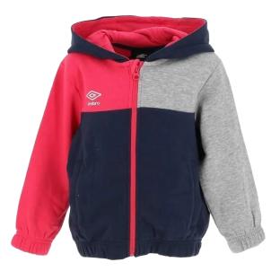 Umbro Boy's Navy/Red/Grey Gam Zipper Sweatshirt Ansicht 0