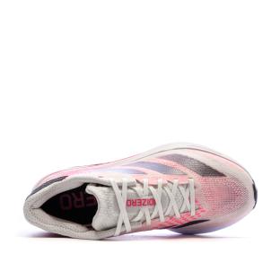Adidas Adizero Women's Running Shoes White/Pink Photo of the Espace des Marques %store% store - view of %key%