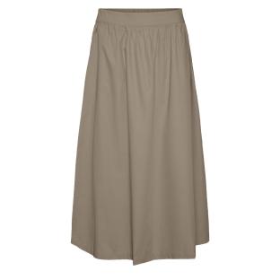 Rock Beige Frau Vero Moda Tine Calf Ansicht 0