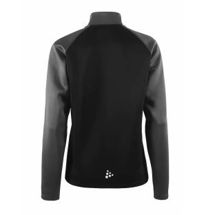 Craft Squad Women's Black Zip Jacket Half Photo of the Espace des Marques %store% store - view of %key%