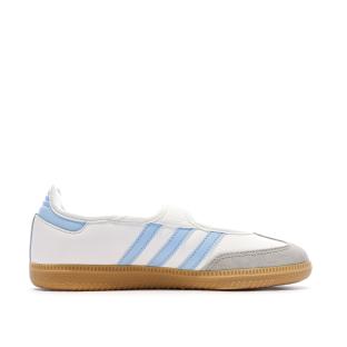 SAMBA JANE Baskets Blanc/Bleu Adidas vue 0