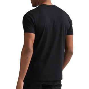 T-Shirt Noir Homme Petrol Industries Classic Print 1 vue 0