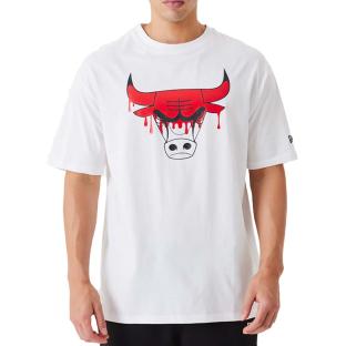 T-shirt Blanc/Rouge Homme New Era Chibul vue 0