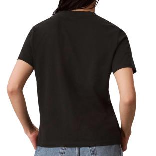 T-Shirt Noir Femme Calvin Klein Jeans Classics vue 0