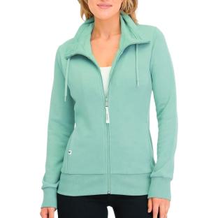 Grünes Damen-Sweatshirt mit Reißverschluss von Ragwear RONETTE Ansicht 0