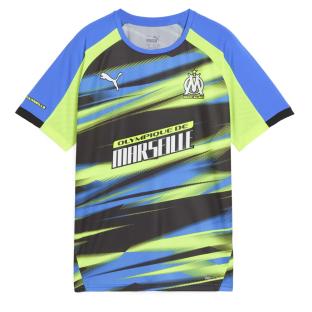Maillot de Football Bleu/Vert Mixte Puma Om Faster vue 0