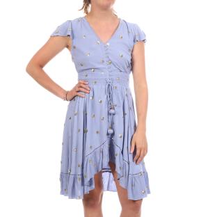 Vestido azul claro para mujer GOA chica ver 0