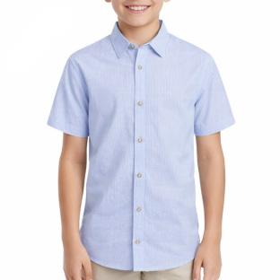 Jack & Jones Summer Boy's Blue Stripe Shirt Photo of the Espace des Marques %store% store - view of %key%