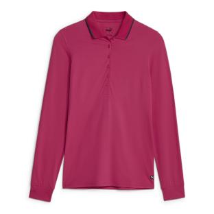 Polo Puma Rosa Mujer Manga Larga ver 0